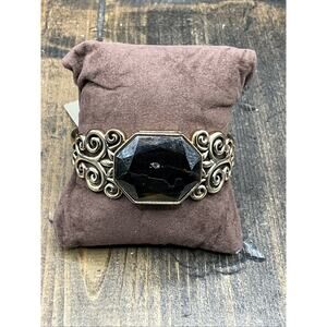 Barse Divinity Cuff Bracelet- Falcon’s Eye- Bronze- NWT